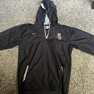 Nike white Sox jackets, large